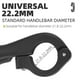 thumbnail image 2 of Extremos de barra de manillar de bicicleta herramienta de extremos de manillar negro para la mayoría de bicicletas MTB bicicleta de carretera Likrtyny Accesorios para bicicletas, 2 of 4
