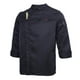 thumbnail image 3 of Chaqueta clásica negra/blanca, uniformes de cocina para restaurante de panadería, abrigo de cocinero Negro l jinwen Chaqueta de chef unisex, 3 of 8