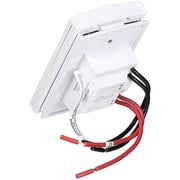 Line Voltage Thermostat, Open on Rise, Vertical, 40 Degrees to 86 Degrees F, DPST, 208 V AC