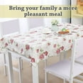 thumbnail image 3 of Unique Bargains Vinyl Rectangle Table Cover Floral Pattern Tablecloth 54" x 71", 3 of 8