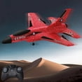 thumbnail image 4 of Avión de control remoto , 600 m de , listo par, juguete al aire libre con sistema de estabilización, planeador de avión RC para niñ Batería roja 2 Baoblaze Avión RC, 4 of 8