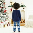 thumbnail image 6 of PatPat Christmas Pajamas for Kids 2 Piece Long Sleeve Letter Top and Pants Set Family Christmas Pajamas Girl Boy Pajamas with Socks Flame Resistant Toddler 10-11 Years, 6 of 11