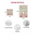 thumbnail image 7 of Sage Green Easter Bunny Kitchen Dish Towels for Drying Dishes Set of 2, Spring Easter Eggs Chicken Dots Waffle Weave Microfiber Hand Tea Bathroom Towels Quick Dry & Absorbent Towel 12x12, 7 of 7