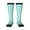 2 Black-1, variant on Xecao crazy white goose Print Compression Socks for Both Men And Women for Running, Travel, Flight, Nurse