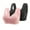 Pink, variant on ZyeKqe Front Closure Bras for Women 2 Pack Wireless Full Coverage Bras Seniors Comfort Push up Bras