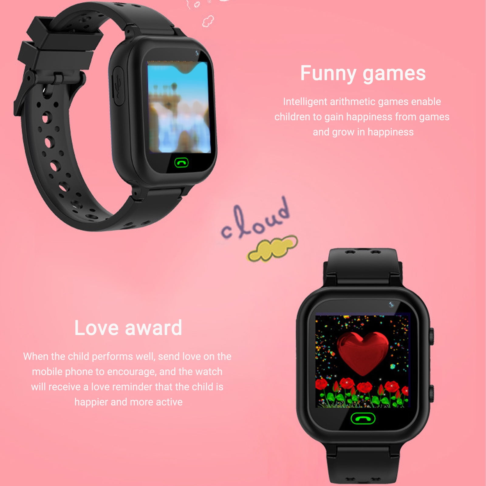 Kids Smart Watch for Boys Girls - Kids Smartwatch with Camera