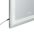 thumbnail image 3 of Impressions Vanity Stage Lite Arch Full Length Vanity Mirror (Silver), 3 of 7
