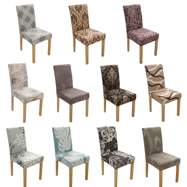 Dining Room Chair Slipcovers Short - Unique Bargains Stretch Spandex Short Dining Room Chair Covers Ruffled Skirt Slipcovers Multi Color Chair Seat Cover : Are you thining of making some dining room chair slipcovers?