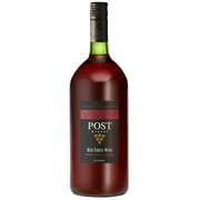 Post Winery Red Table Concord Wine, 12% ABV, Arkansas, 1.5 L Glass Bottle