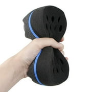 Unisex Double Sided Barber Sponge Hair Brush for Afro Twists Curls Waves Braids