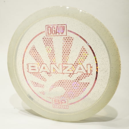 DGA SP Banzai Disc Golf Fairway Driver Pick Color/Weight [Stamp & Exact Color May Vary] Clear 173-174 grams