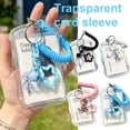 thumbnail image 2 of Clear ID Badge Holders - ID Badge Holder - Waterproof PVC Plastic Holders Name Tag Holder for Nurses - Office and School for RFID/Proximity/Badge Swipe Credit Cards - Style D, 2 of 10