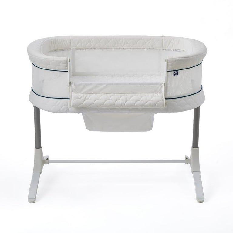 Sealy Cozy Cool Breathable 2 in 1 Baby Bassinet Bedside Sleeper White Moisture Wicking Sheet Walmart