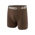 thumbnail image 5 of Aeropostale Mens Boxer Briefs-Cotton Stretch Boxer Briefs Underwear (Navy/Brown/Black/Grey/Navy, Large), 5 of 6