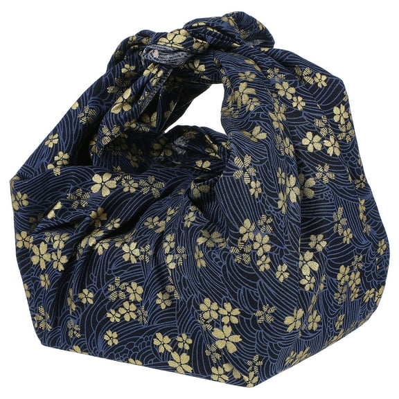 SWETRACE Square Japanese Style Wrapping Cloth Blue 1Pack 27.6x27.6in