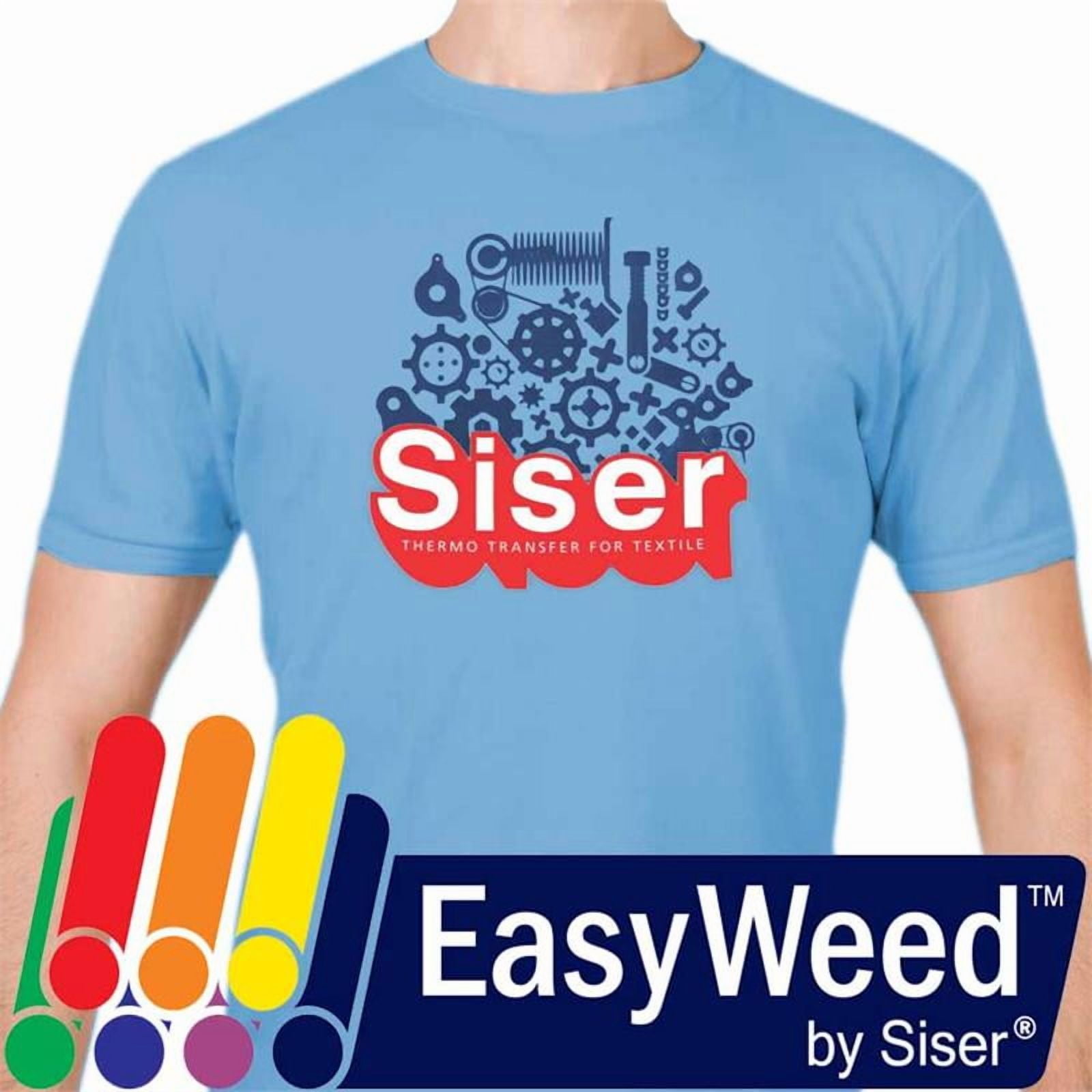 Siser EasyWeed HTV Iron On Heat Transfer Vinyl 15" x 10ft Roll - White