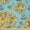 Blue Earth Yellow, variant on Ambesonne Sailing Fabric by the Yard Microfiber, Adventurous Sailboat Art, 1 Yard, Blue Grey Pale Khaki