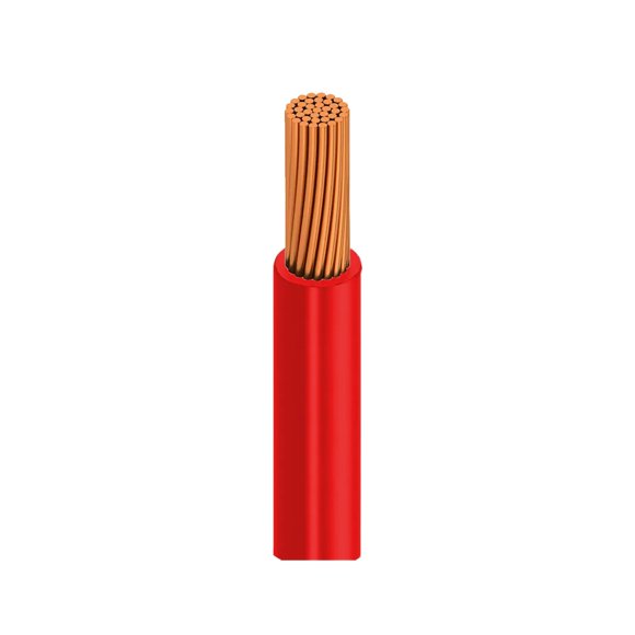 Cable De Cobre Viakon Thw-ls Calibre 12 Rojo Caja De 100 Mts