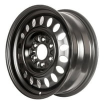 New Aftermarket  Painted Black Steel Wheel 17 x 7 8095934050 18 Slot Style fits 2004-2007 Buick Rainier