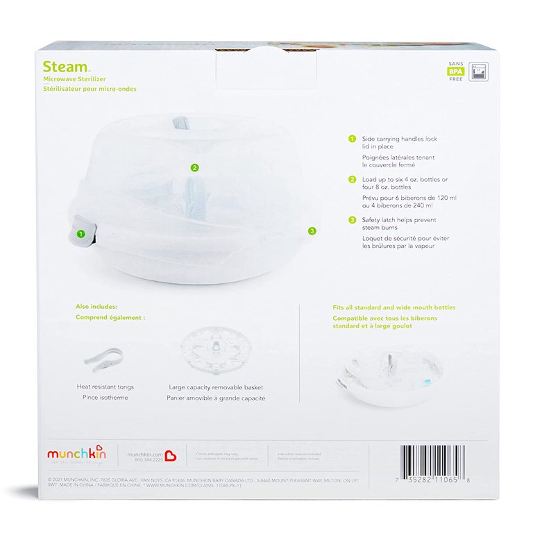 Munchkin bottle sterilizer store walmart