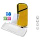 thumbnail image 1 of Autorización：HBS-168Switch Lite Juego de almacenamiento 7 en 1, amarillo Adepaton 2033429-1, 1 of 9
