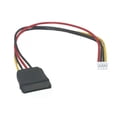 thumbnail image 3 of PH 20mm 4Pin Small Type to 15Pin HDD SATA Power Supply Cable Cord 20AWG Wire For Industrial all-in-one HD Mini PC PDD 02M 04M, 3 of 5