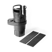 Limitless 2-in-1 Cup Holder: Black, Universal, Durable