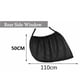 thumbnail image 2 of Riwesomey 1 par de parasoles para coche, ventana delantera/trasera, parasol, red, diseño de malla, negro, parasol para coche, cortina Automoción decorativa y accesorios Negro 110*50mm, 2 of 8