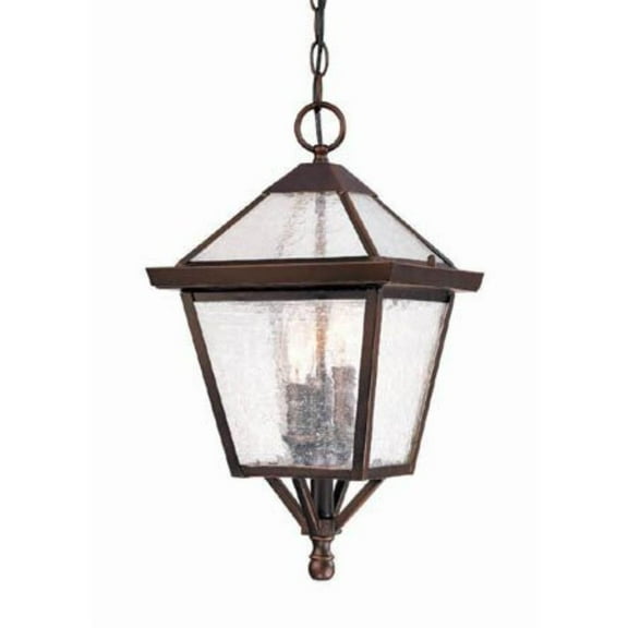 Acclaim Lighting - Charleston - Three Light Outdoor Hanging Lantern - 9.75