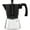 Black & Silver, variant on GROSCHE MILANO Stovetop Espresso Maker, Moka Pot, 9 Espresso Cups, Black