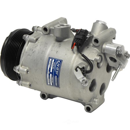 UAC CO 4920AC A/C Compressor, and UAC EX 10355C A/C Expansion Valve, Silver