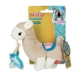 thumbnail image 3 of Nuby Snuggleez Pacifier Combo Set with Natural Flex Pacifier & Llama Plush, 3 of 5