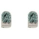 thumbnail image 4 of Guantes de ducha exfoliantes Qarigey portátiles de doble cara Gris azul 2Conjunto, 4 of 6