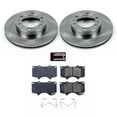 thumbnail image 3 of Power Stop Front Stock Replacement Brake Pad and Rotor Kit KOE137, 3 of 8