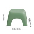 thumbnail image 3 of DPTALR Stool For Toilet Low Stepping Stool With Nonslip Base Enhanced Stability For Bathroom Use Elegant Design For Adults For Living Room And Shower, 3 of 6