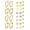 14K Gold Plated, variant on Hypoallergenic Gold Stud Earrings for Women - 14k Gold Plated Surgical Stainless Steel Flat back Earrings Small Huggie Hoop Flatback Earring for Sensitive Ears Screw Back Cartilage Piercing Jewelry