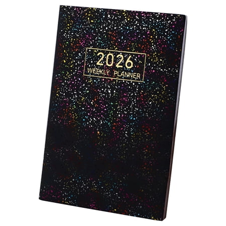 Academic Planner 2026: School Notebook Organizer with Daily Schedule Travel Diary Pages & Pocket Folders | Student Time Management Assignment Tracker Homework Log Book