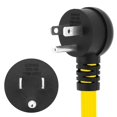 thumbnail image 4 of Cable de extensión SJTW 12 AWG resistente al agua para exteriores (0,45 m), 4 of 6