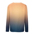 thumbnail image 4 of ZMFXJPE Chandails Molletonnés pour Femmes Hauts d'Automne pour Femmes Chandails Chauds pour Femmes Chandails Tendance Femmes Chandails à Enfiler (Jaune,P), 4 of 5