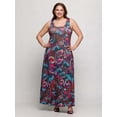 thumbnail image 3 of Plus Size Scoop Neck Tank A Line Maxi Dress, 3 of 3