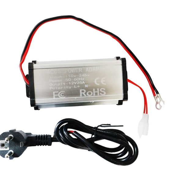 110V to 12V Converter Safety Protection for 5KW 8KW Heater 300W 25A