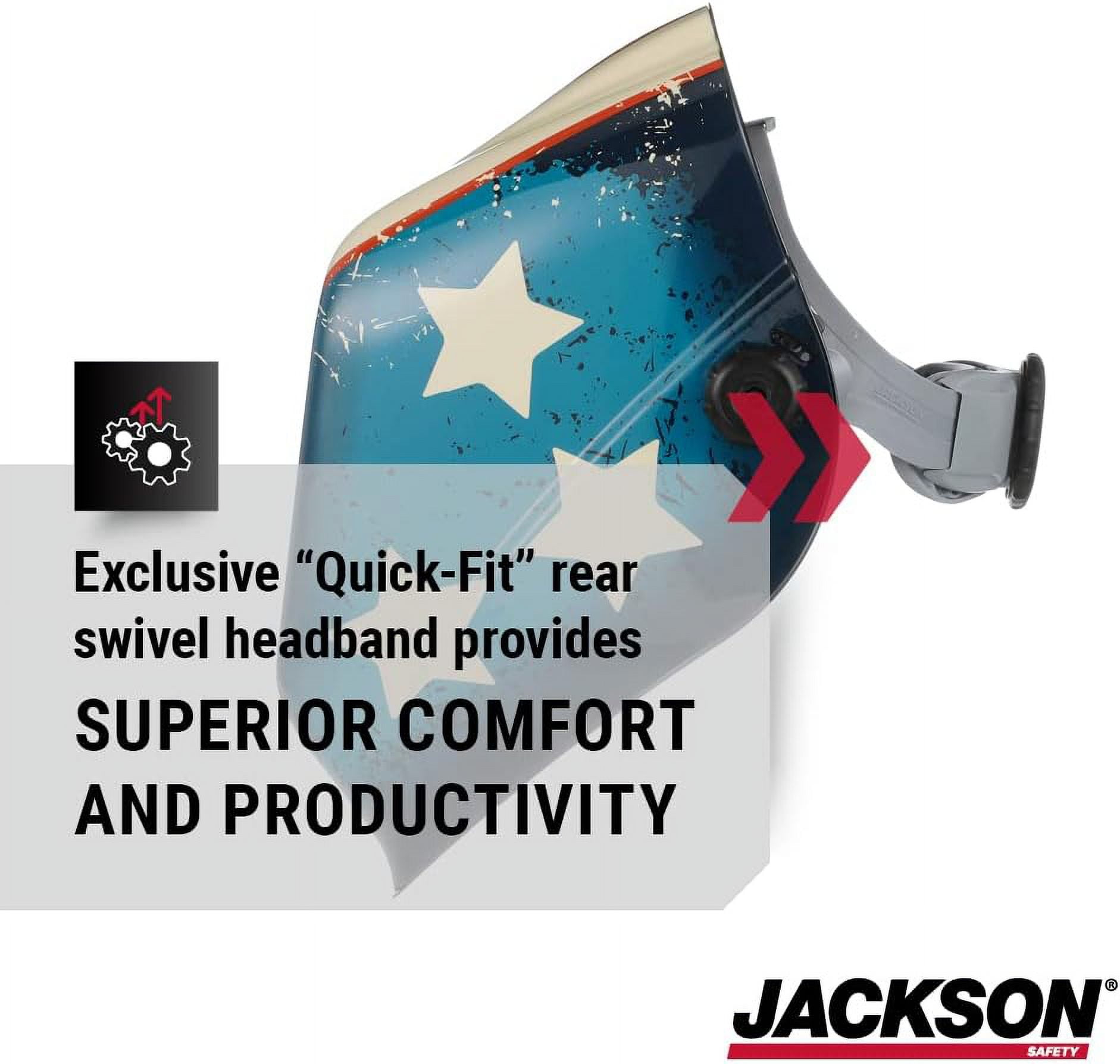 JACKSON SAFETY 46101 Jackson Safety Insight Auto Darkening Welding Helmet - Universal Size
