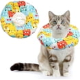 thumbnail image 1 of Collier de Récupération pour Chat, Collier Protecteur pour Animaux, Collier de Récupération Confortable pour Chiens et Chats après Chirurgie (m), 1 of 5