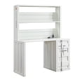 thumbnail image 3 of Iron Construction - White Desk - Study Room - 31in Knee Space Length, 3 of 4