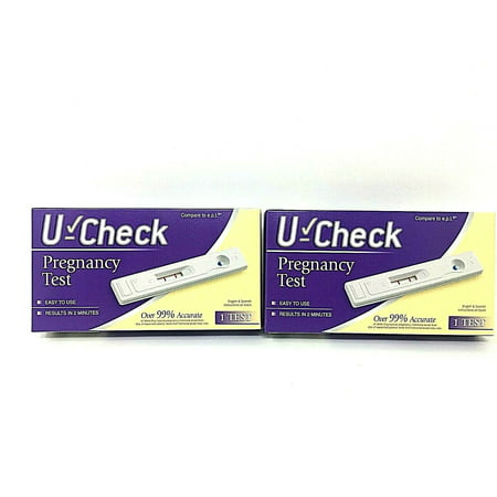  U  Check  Pregnancy  Test  Over 99 Accurate Pack of 2 
