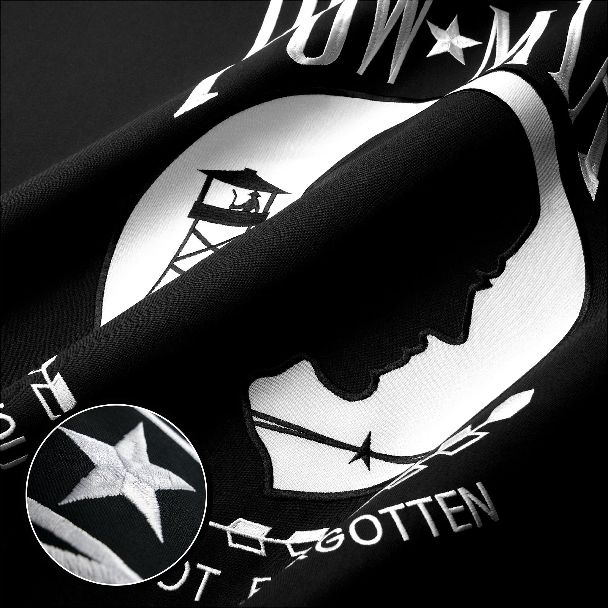 G128 POW MIA Flag Embroidered (2x3 FT Spun Polyester)