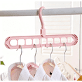 thumbnail image 5 of 9-Hole Hangers Organizer | Wardrobe Storage System | Space Saving Clothes Hanger for Closet Organization | Multi Hook Rotating Design for Pants Shirts Coats, 5 of 6