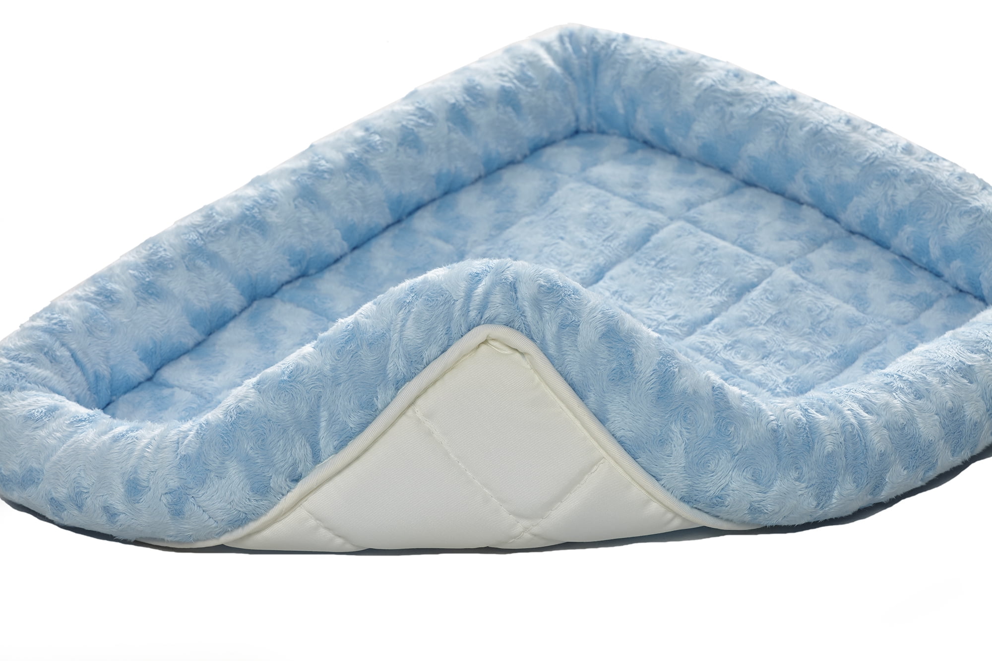 MidWest QuietTime Pet Bed & Dog Crate Mat, Powder Blue, 22"