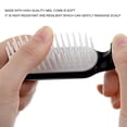 thumbnail image 2 of Peine para el Cabello, Bolsillo Cepillo para el Cabello Plegable Plegable de Viaje para Masaje del Cuero Cabelludo Peine para Peluquería Estilo Negro Mini Cepillos para el Cabello Peines(negro) EOTVIA  NO, 2 of 6
