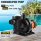 thumbnail image 2 of Bomba de piscina VEVOR Bomba de piscina 72V DC/1200W Bomba de agua solar 62 FT/136 GPM, 2 of 9